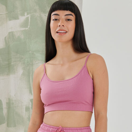 SF Clothing Ladies Sustainable Fashion Cropped Cami Vest Top Thumbnail