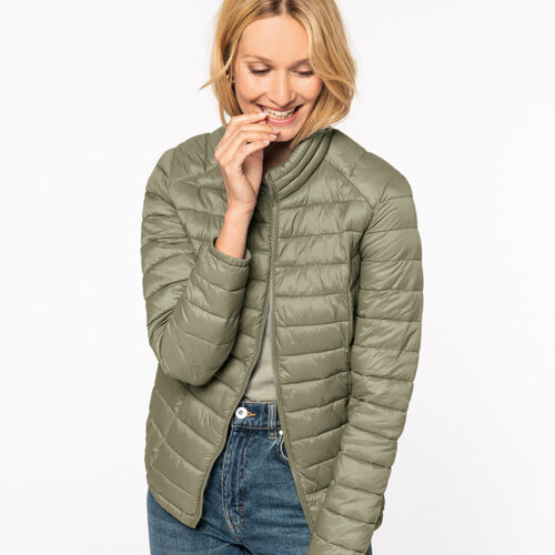 Native Spirit Ladies Lightweight Recycled Padded Jacket Thumbnail