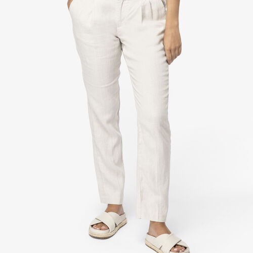 Native Spirit Ladies Linen Trousers Thumbnail