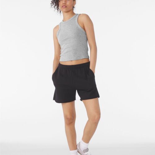 Women's Micro Rib Racer Tank Thumbnail