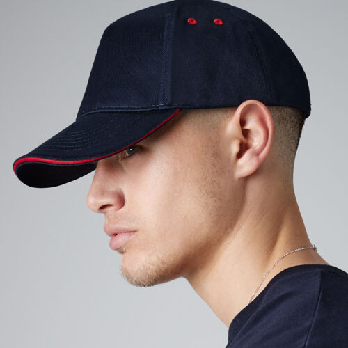 Beechfield Ultimate 5 Panel Cap with Sandwich Peak Thumbnail