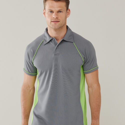 Finden + Hales Performance Piped Polo Shirt Thumbnail