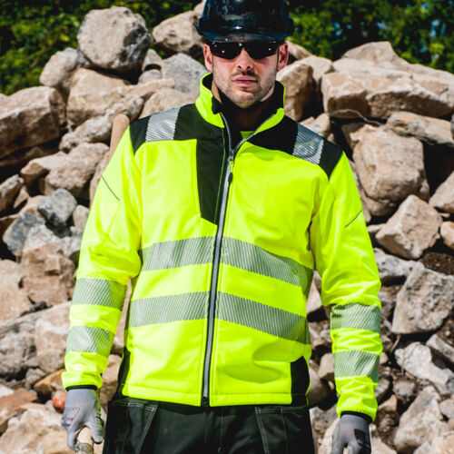 Portwest PW3 Hi-Vis Soft Shell Jacket Thumbnail