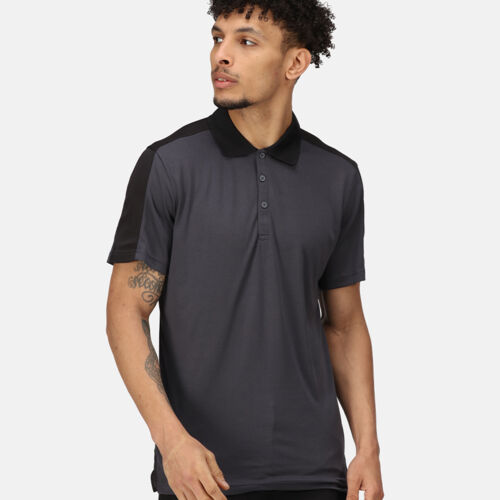 Regatta Contrast Quick Wicking Piqué Polo Shirt Thumbnail