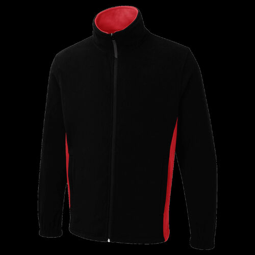 Two Tone Full Zip Fleece Jacket Thumbnail